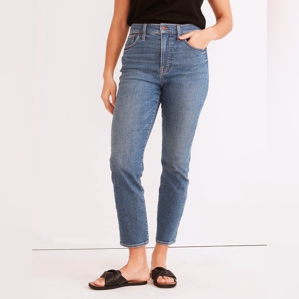 Madewell The Tall Perfect Vintage Jean in Finney Wash 25